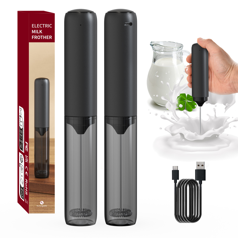 Kitchen Appliances Electronics - เครื่องตีฟองนมแบบมือถือ กำลังแรง สำหรับทำลาเต้ ตีเครื่องดื่ม กาแฟ ใช้ไฟฟ้า