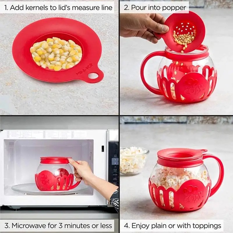 เครื่องทำป๊อปคอร์นแบบไมโครเวฟ  - Air Popcorn Maker บทวิจารณ์และราคา