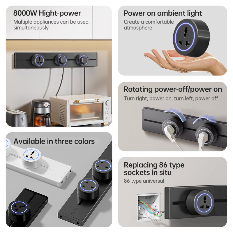 รางปลั๊กไฟแบบราง US UN/USB Typ - Kitchen Appliances High End บทวิจารณ์และราคา