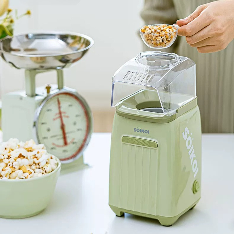 เครื่องทำป๊อปคอร์นขนาดเล็กสำหร - Air Popcorn Maker บทวิจารณ์และราคา