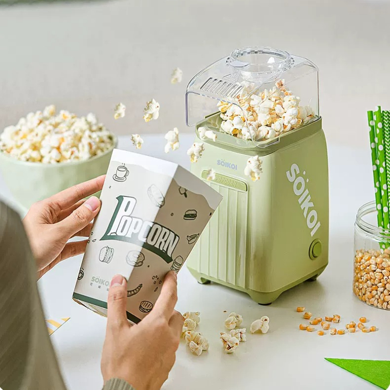 เครื่องทำป๊อปคอร์นขนาดเล็กสำหร - Air Popcorn Maker บทวิจารณ์และราคา