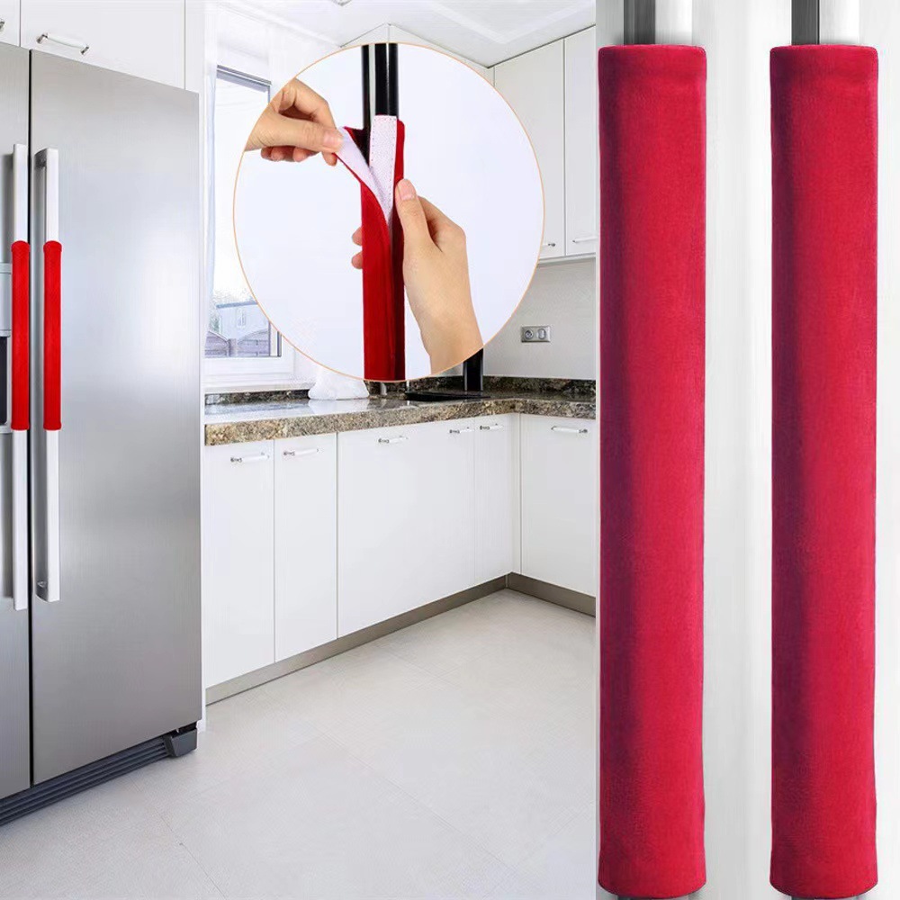 2 ชิ้น/เซ็ตตู้เย็นประตูมือจับเ - Kitchen Appliances Red Knobs บทวิจารณ์และราคา