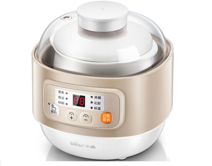หม้อหุงข้าวไฟฟ้าขนาดเล็ก Bear  - Slow Cooker Ceramic บทวิจารณ์และราคา
