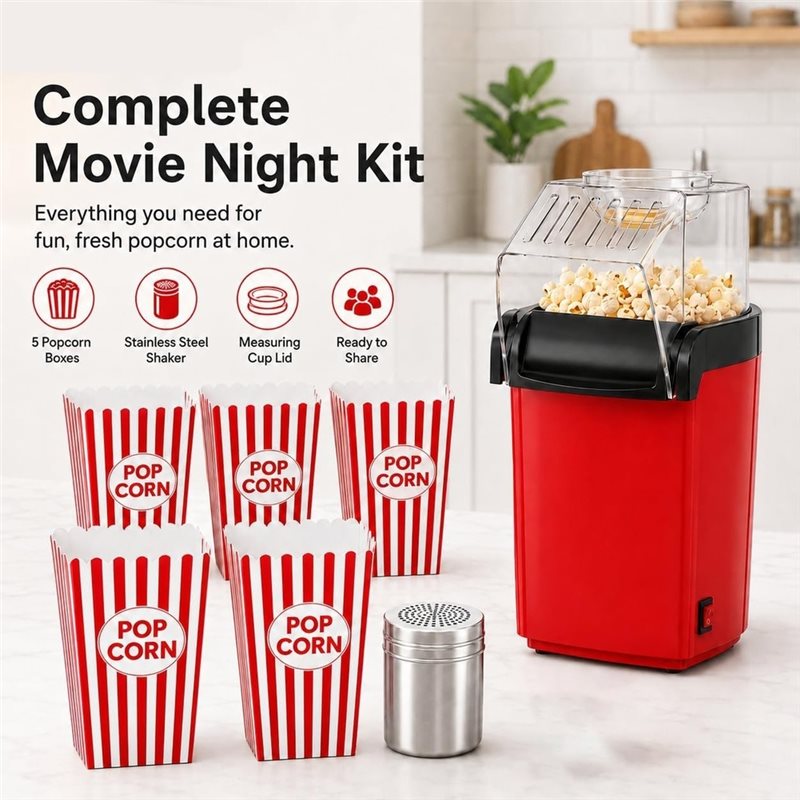 โปรโมชั่น! เครื่องทำป๊อปคอร์นแ - Air Popcorn Maker บทวิจารณ์และราคา