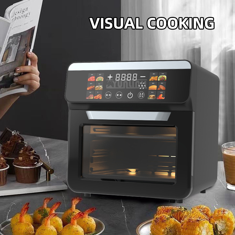 หม้อทอดไร้น้ำมันระบบสัมผัสหน้า - Kitchen Appliances Oven บทวิจารณ์และราคา